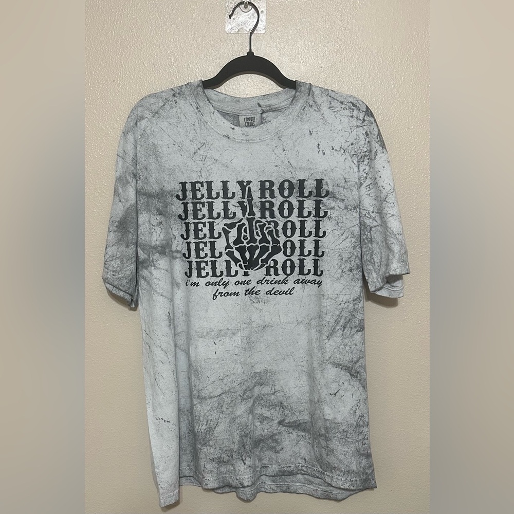 Jelly roll black color blast T-shirt